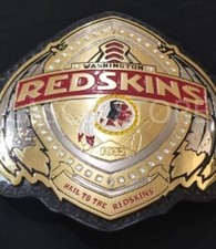 Cintura per il titolo del campionato di calcio Washington Hail To The Redskin...
