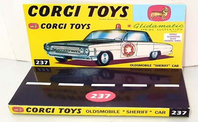 CORGI TOYS 237 OLDSMOBILE Super 88 SHERIFF CAR Diecast Model on