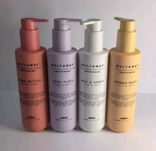 4X Meltoway Hair Dissolving Cream Face & Body Wakse 6.7oz NEW hair remover