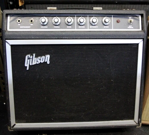 Gibson G-35 Vintage 70’s Guitar Combo Amplifier - Black Amp