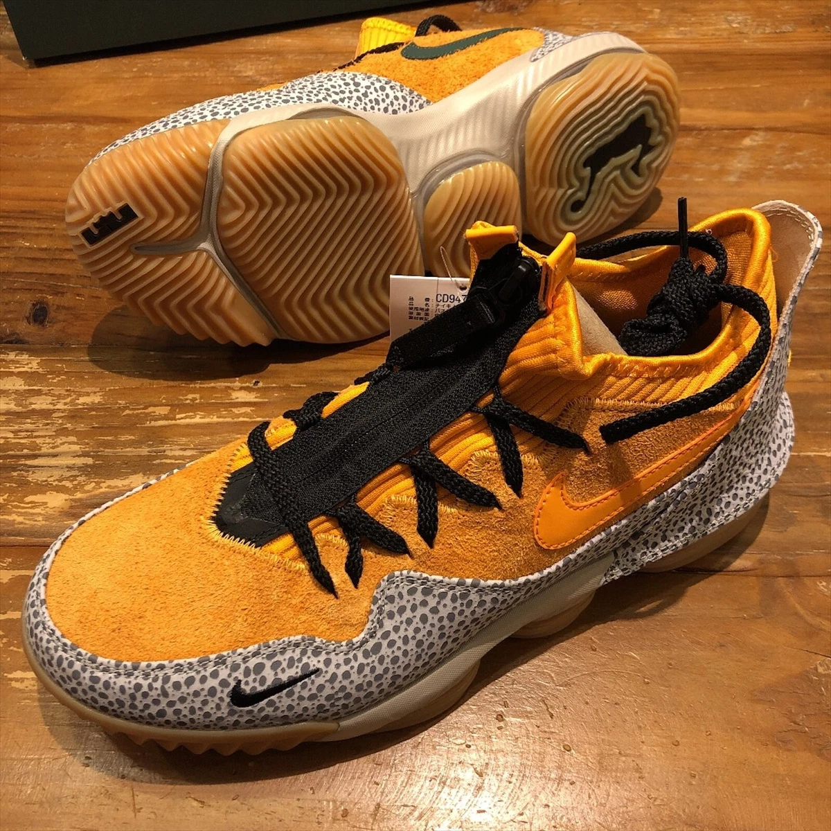 NIKE LEBRON 16 LOW AC ATMOS 28cm 品