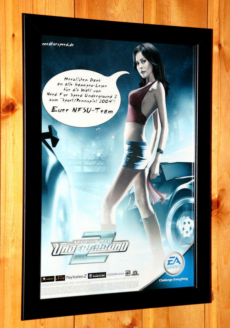 2003 Need for Speed: Underground PS2 Xbox GC Print Ad/Poster