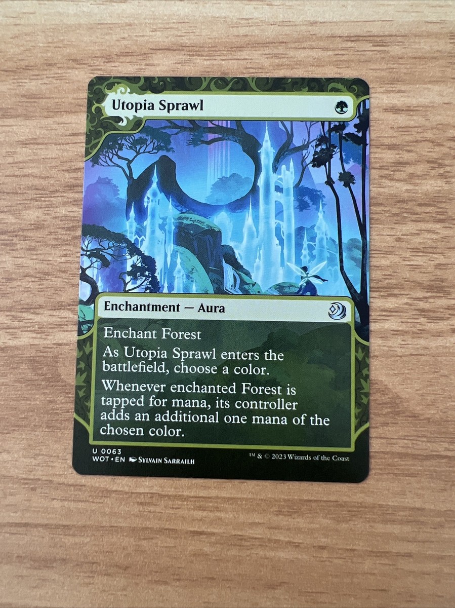 mtg cards like utopia sprawl Utopia Sprawl Enchanting Tales - WOT 0063 - Mint