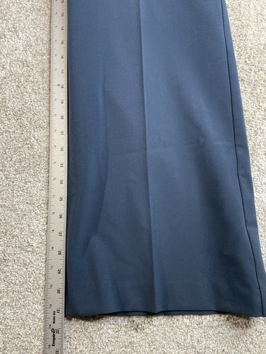 Nordstrom Pants Women's 4 Wide Leg Navy Midnight High Waist NWT - Picture 7 of 9