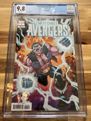 West Coast Avengers #1 CGC 9.8 Todd Nauck One Per Store Surprise Variant Marvel