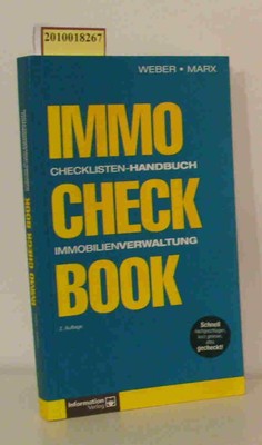 Immo Check Book Weber,  Johann C  Marx, Hans D :