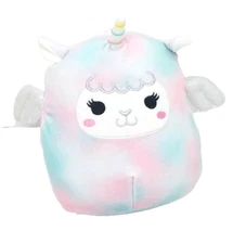 Squishmallow WINONA Llama 8” inch Rainbow Llamacorn Pegasus Unicorn nwot