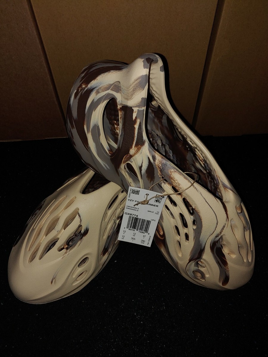 Adidas Yeezy Foam RNNR MX Cream Clay GX8774/NEW DS SZ 12/Fast