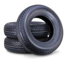 Rockman Trailer Tire St22575r15 10-ply Lr E 117m Steel Belted Radial 11168 Set3
