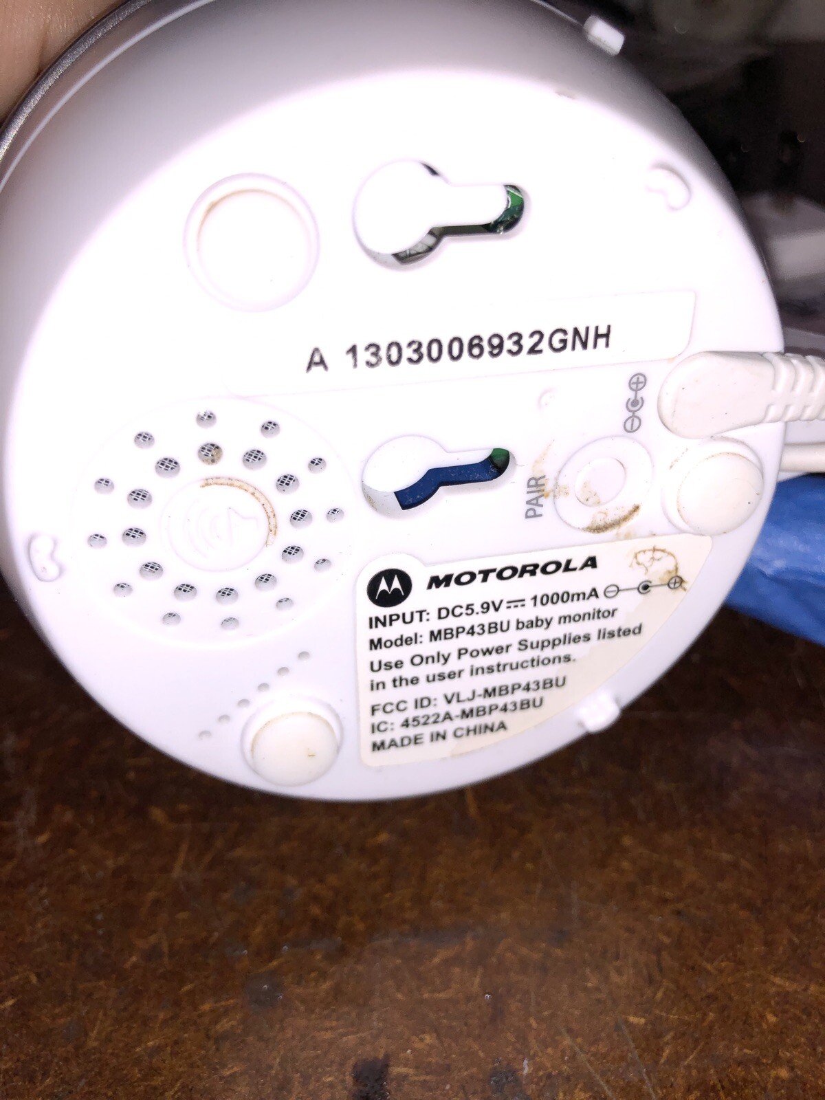 mbp43bu baby monitor