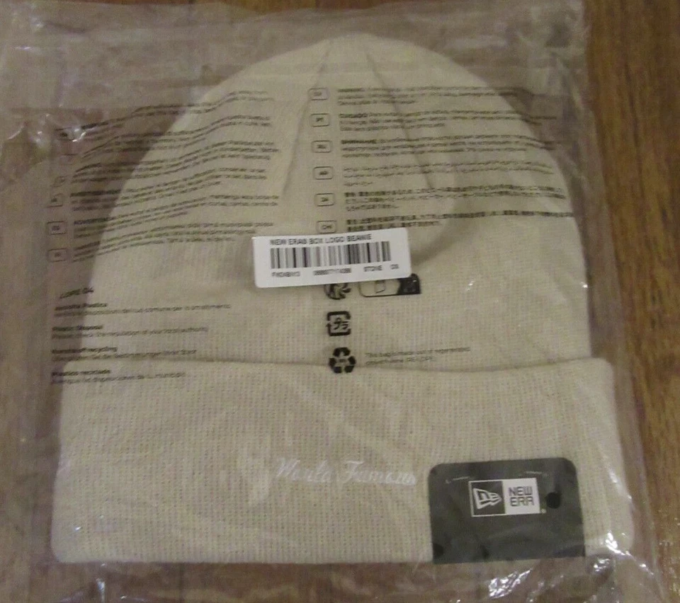 Supreme New Era коробка логотип Beanie камень FW24 Supreme Нью-Йорк 2024 совершенно новый - Изображение 4 из 4