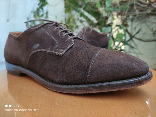 alden suede derby