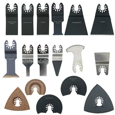 19 Saw Blade Oscillating Multi Tool Metal Wood Metal Work DIY Universal Fit