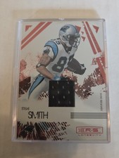 2009 Donruss Rookies & Stars Longevity Steve Smith #16 Ruby Materials /299 (MEM)