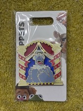 Disney Pins Blog DPB 2025 Muppets Sam the Eagle Stained Glass LE 300 Pin