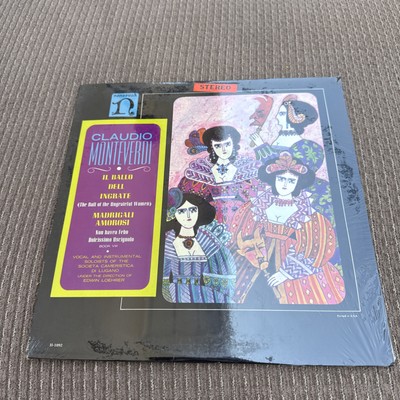 Claudio Monteverdi Il Ballo Dell Ingrate LP 1966 Nonesuch H-71092 New