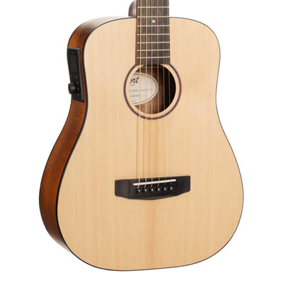 Cort Earth Go HyVibe Acoustic-Electric Guitar w/Bag - Natural