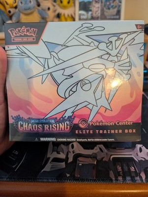Pokemon TCG Chaos Rising Pokemon Center Elite Trainer Box PC ETB 