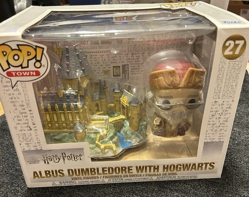 NIB Funko Pop Albus Dumbledore with Hogwarts #27 Harry Potter Collectible