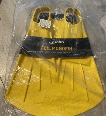 FINIS Foil Monofin - Rubber Swimming Fin for Men and Women - Swim Flipper XS
