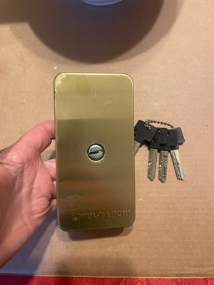 Mul-T-Lock Top Guard with Rim Cylinder + 4 Keys
