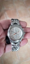 TAG Heuer CT1116.BA0550 Mens Link Series Chronograph Quartz Watch Silver BA0551