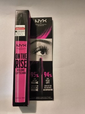 NYX Professional Makeup On The Rise Liftscara Volumizing Mascara, Black