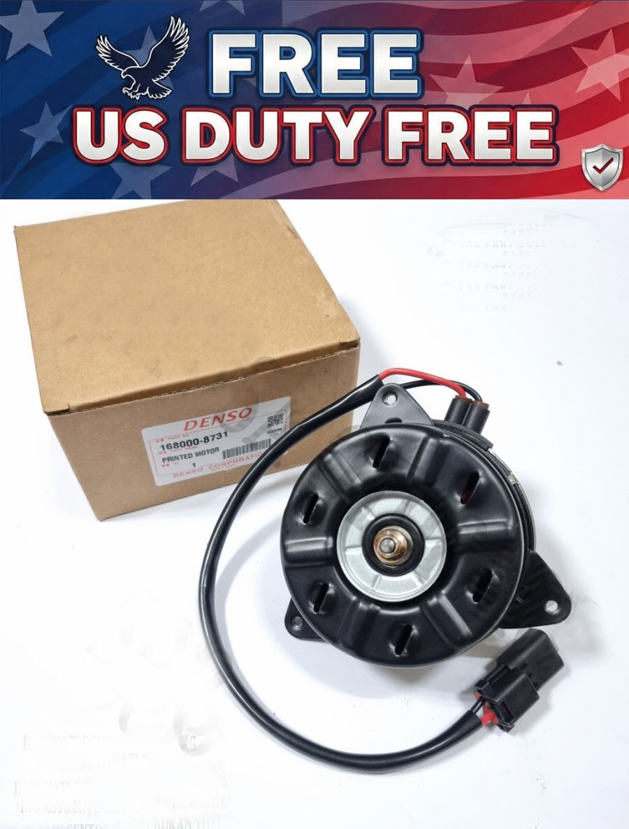 Genuine AC Fan Motor DENSO For Honda Jazz City NOS 168000-8731 for