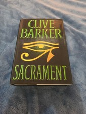 Sacrament- Clive Barker 1st Edition Hardcover Book- 1996