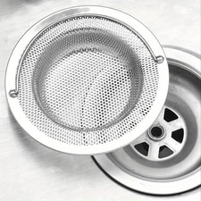 Kitchen Sink Strainers Premium Stainless Steel Anti-clogging Mesh Drain Stoppers