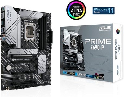 ASUS Prime Z690-P LGA 1700 DDR5  PCIe 5 ATX Intel LGA 1700 Mainboard OVP