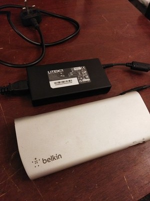 Belkin F4U095 Thunderbolt 3 Express Dock HD + Netzteil 