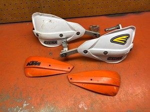 Cycra Probend 28mm 1-1/8 fat bar Handguards White and Orange