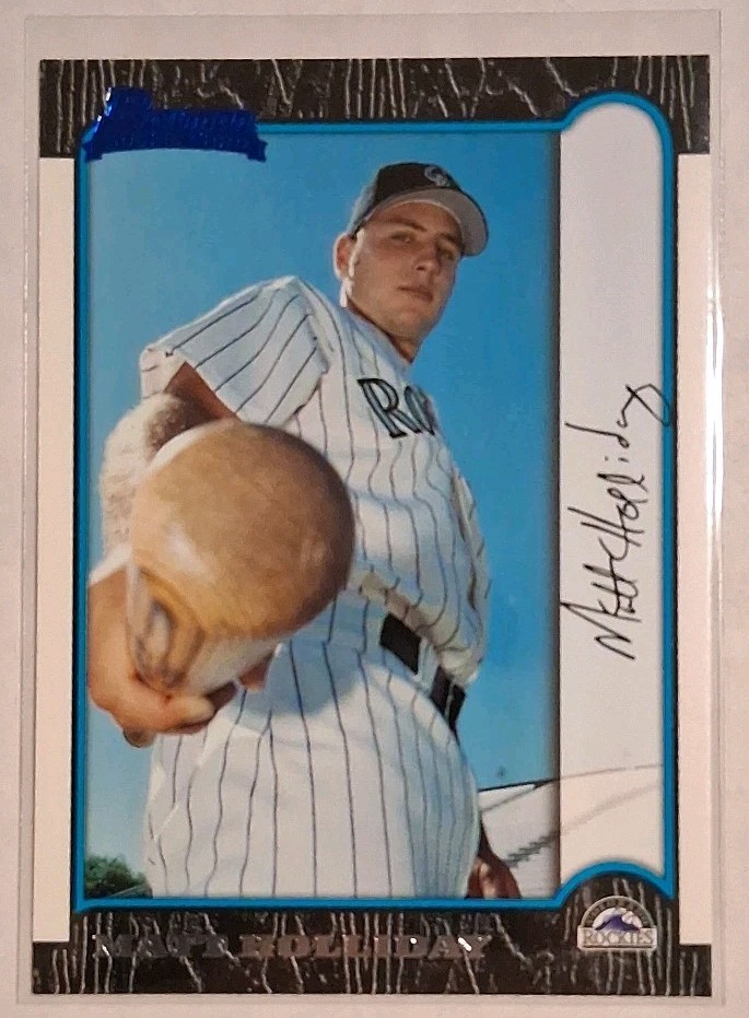 1999 Bowman Matt Holliday