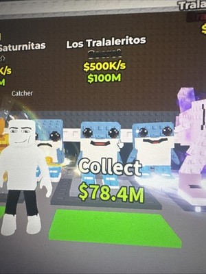 Roblox Los Tralaleritos Secret Brainrot Steal a Brainrot Figure | eBay