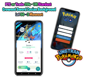 Pokémon Go Shiny Wyrdeer XXL & Wyrdeer Mini PTC 80K Stardust