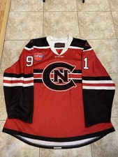 VINTAGE SP JUNIORS NORTHERN CYCLONES GAME WORN HOCKEY JERSEY SIZE XL USPHL
