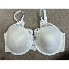 Bali White Lace Trim Underwire Full Coverage ...