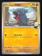 Cynthia's Gible Common Normal ASC 109/217 NM Pokemon TCG