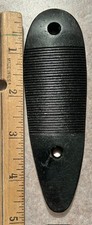 Vintage Generic Rifle Buttplate 4 34x1 12 Flat Plastic Black