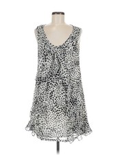 Nine West Women Silver Cocktail Dress 6