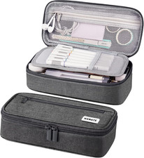 Pencil Case, Large Storage Organizer for Stationery, Back - to - School Essentia