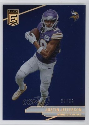 2024 Panini Donruss Elite Blue /99 Justin Jefferson #62 03rx