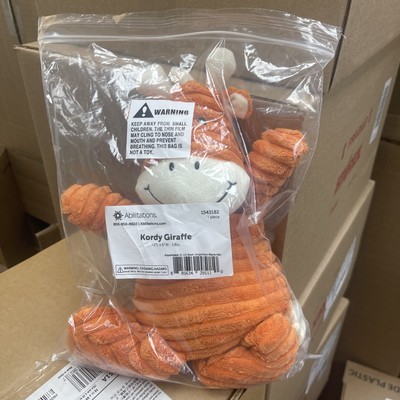 Abilitations Weighted Kordy Giraffe, 3 Pounds New