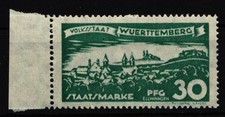 W&uuml;rttemberg 275 mint from edge #ik477