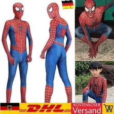 Spiderman Kostüm Erwachsene Kinder Karneval Marvel Overall Spielanzug Cosplay N