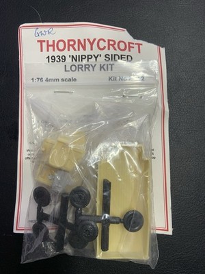 Roadscale Models Weißmetall Resin Modell 1/76 1939 THORNYCROFT NIPPY Seitenwagen