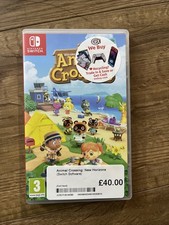 Image of Animal Crossing New Horizons Nintendo Switch Game Cartridge
