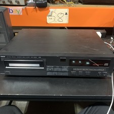 Yamaha CDX-500U Single CD Player Natural Sound AS IS For Repair Made In Japan