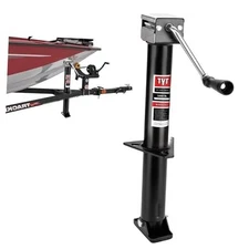 TYT Gato de remolque con marco A, capacidad de 15" Side Wind Jack With Footpad